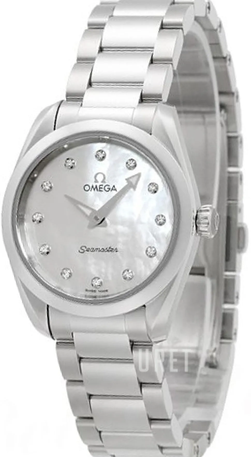 Seamaster Aqua Terra 150M Vit/Stål Ø28 mm