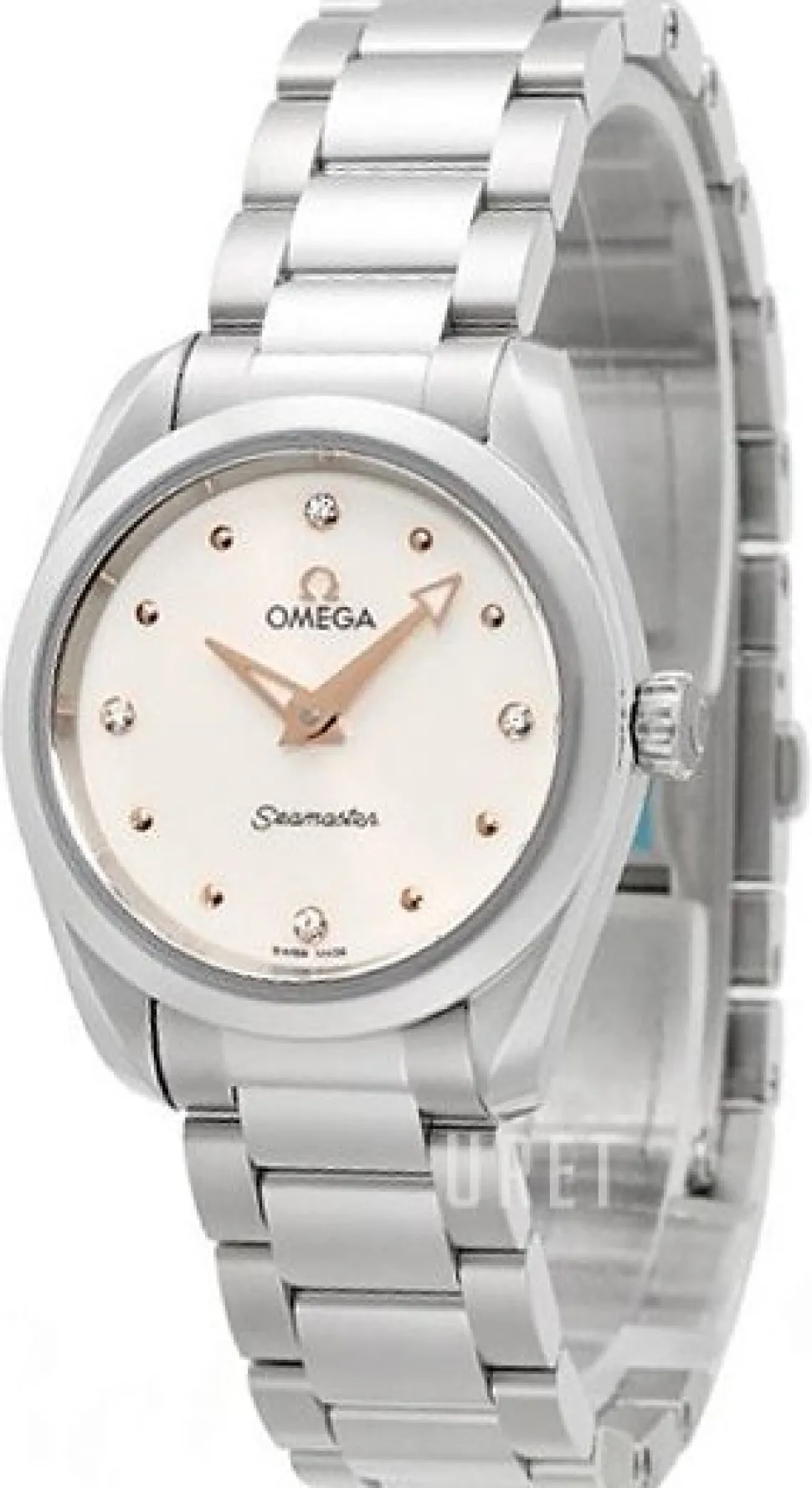 Seamaster Aqua Terra 150M Vit/Stål Ø28 mm