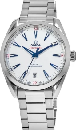 Seamaster Aqua Terra 150M Vit/Stål Ø41 mm