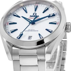 Seamaster Aqua Terra 150M Vit/Stål Ø41 mm