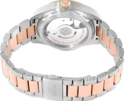 Seamaster Aqua Terra 150M Vit/18 karat roséguld Ø34 mm