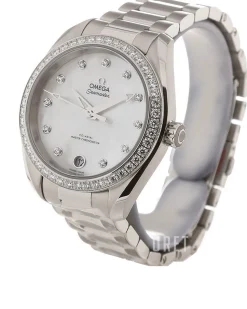 Seamaster Aqua Terra 150M Vit/Stål Ø34 mm