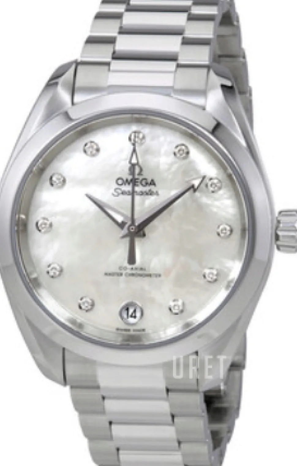 Seamaster Aqua Terra 150M Vit/Stål Ø34 mm