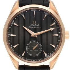 Seamaster Aqua Terra 150m XXL Small Seconds 49.2mm Grå/Läder Ø49.2 mm