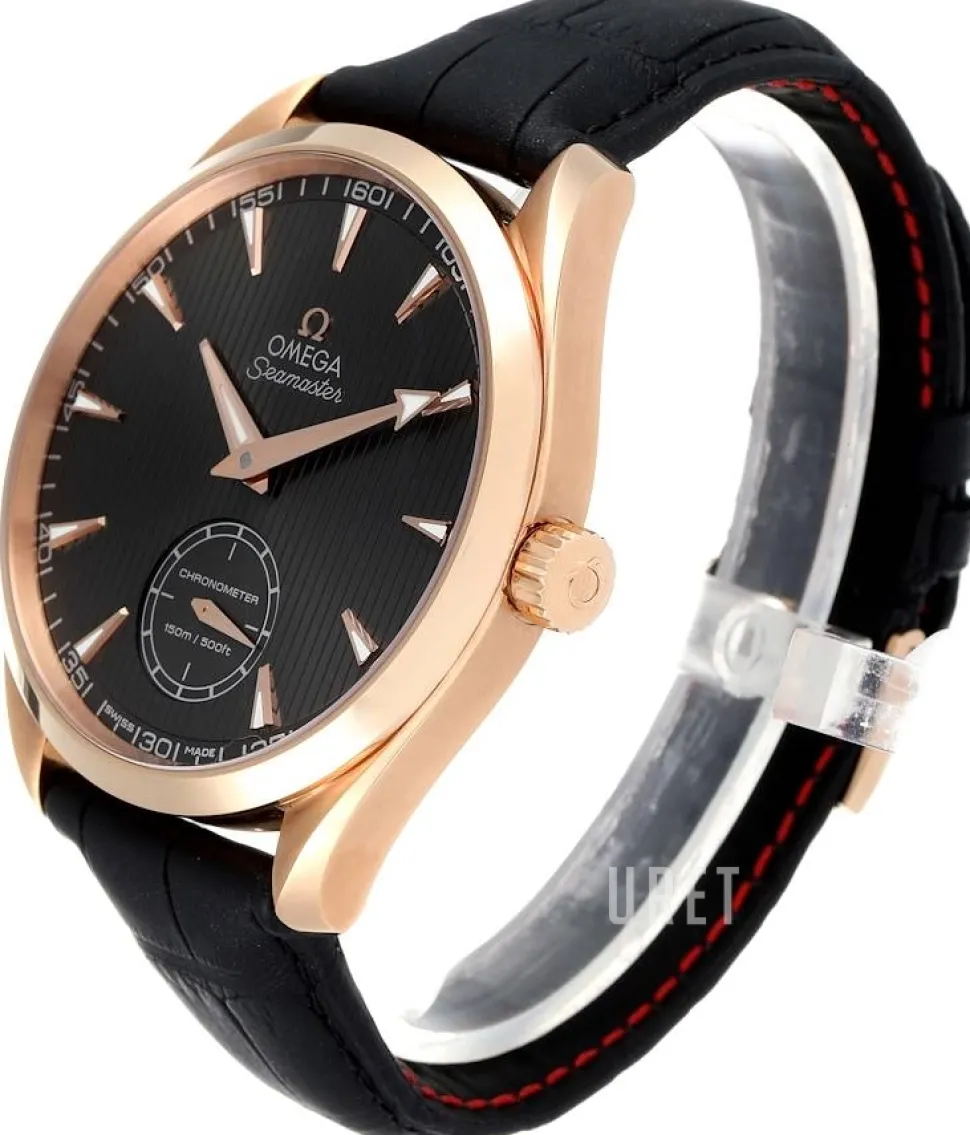 Seamaster Aqua Terra 150m XXL Small Seconds 49.2mm Grå/Läder Ø49.2 mm