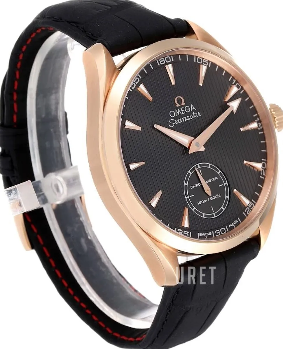 Seamaster Aqua Terra 150m XXL Small Seconds 49.2mm Grå/Läder Ø49.2 mm