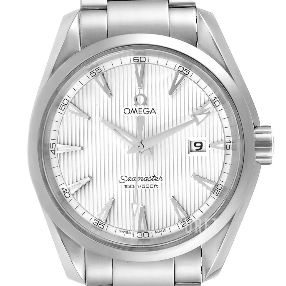 Seamaster Aqua Terra Quartz Silverfärgad/Stål Ø38.5 mm
