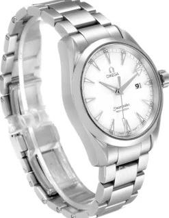 Seamaster Aqua Terra Quartz Silverfärgad/Stål Ø38.5 mm