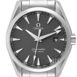 Seamaster Aqua Terra Quartz Grå/Stål Ø38.5 mm