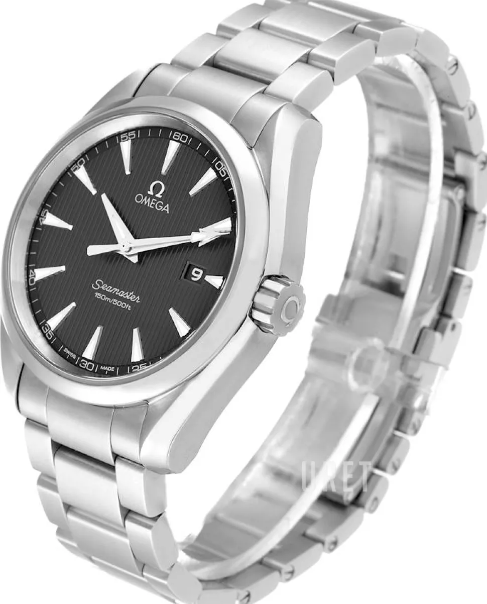 Seamaster Aqua Terra Quartz Grå/Stål Ø38.5 mm