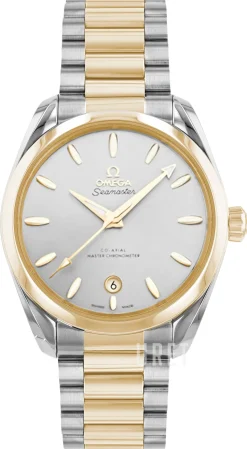 Seamaster Aqua Terra Shades Silverfärgad/18 karat gult guld Ø38 mm