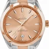 Seamaster Aqua Terra Shades Rosa/18 karat roséguld Ø34 mm
