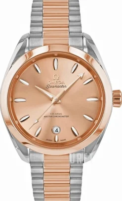 Seamaster Aqua Terra Shades Rosa/18 karat roséguld Ø34 mm