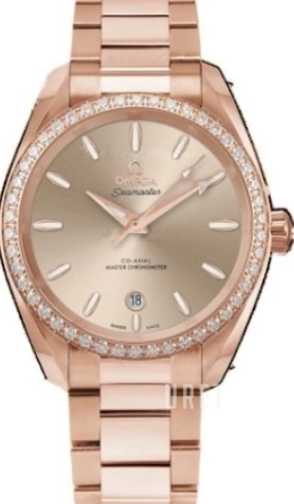 Seamaster Aqua Terra Shades Beige/18 karat roséguld Ø38 mm