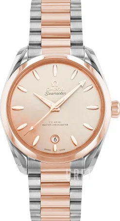 Seamaster Aqua Terra Shades Beige/18 karat roséguld Ø38 mm
