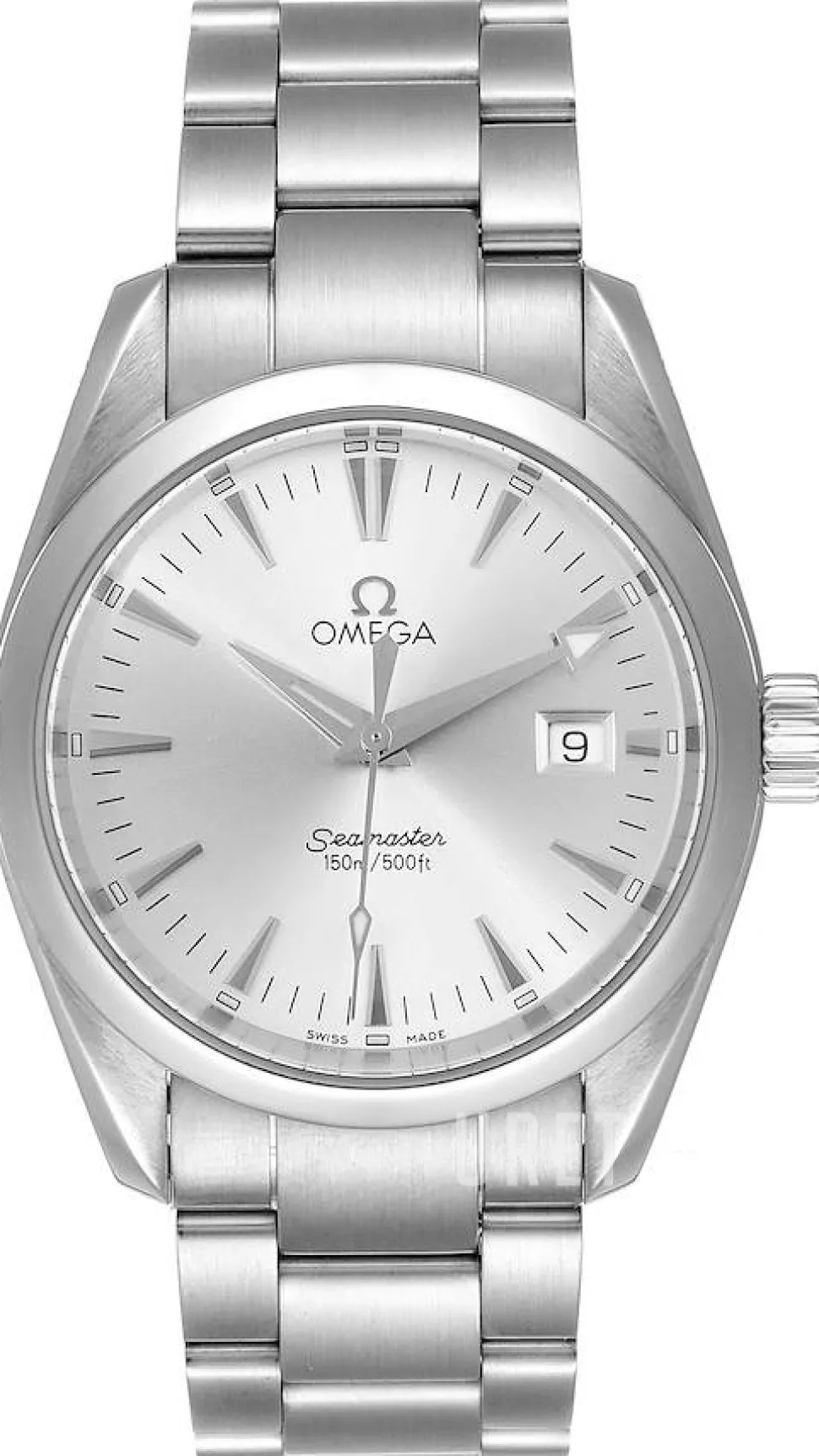 Seamaster Aqua Terra Silverfärgad/Stål Ø36 mm