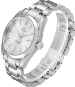 Seamaster Aqua Terra Silverfärgad/Stål Ø36 mm