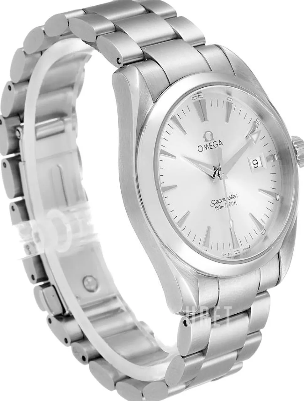 Seamaster Aqua Terra Silverfärgad/Stål Ø36 mm