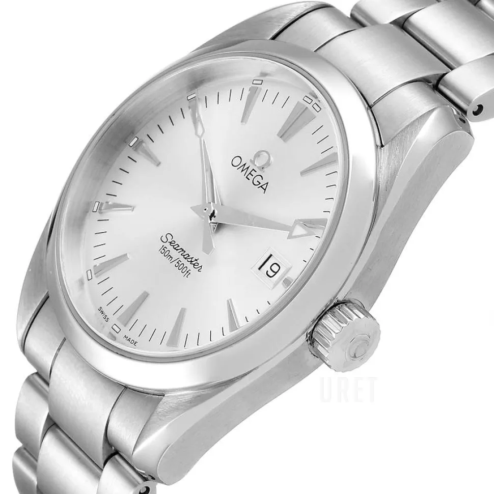 Seamaster Aqua Terra Silverfärgad/Stål Ø36 mm