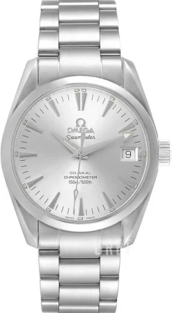 Seamaster Aqua Terra Silverfärgad/Stål Ø36 mm