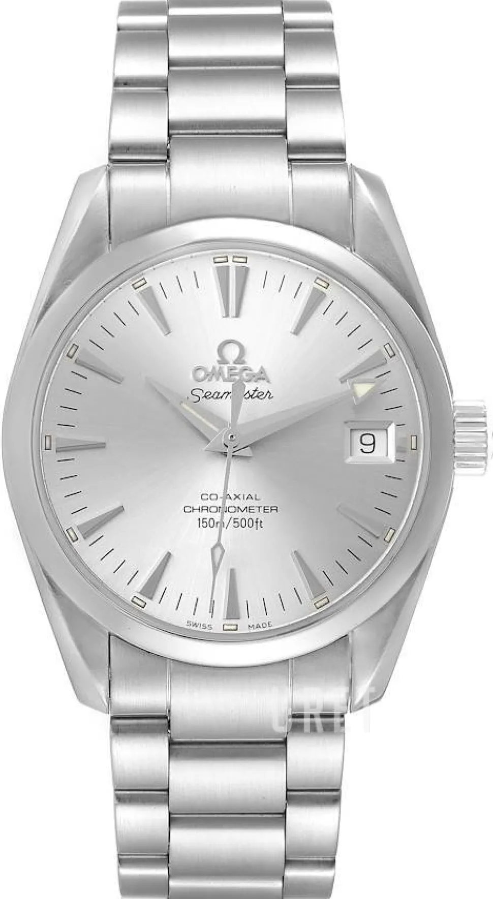 Seamaster Aqua Terra Silverfärgad/Stål Ø36 mm
