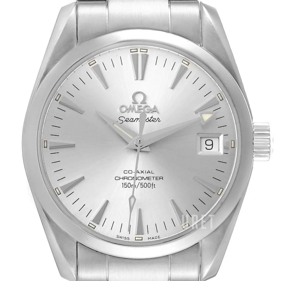 Seamaster Aqua Terra Silverfärgad/Stål Ø36 mm