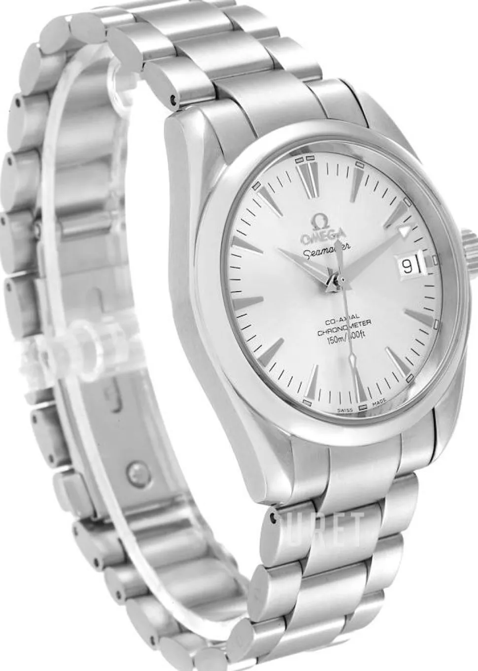 Seamaster Aqua Terra Silverfärgad/Stål Ø36 mm