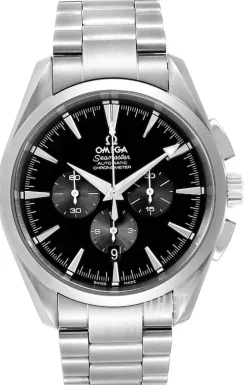 Seamaster Aqua Terra Svart/Stål Ø42 mm