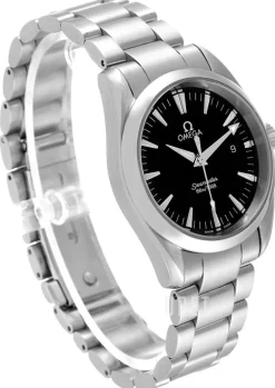 Seamaster Aqua Terra Svart/Stål Ø36 mm