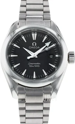 Seamaster Aqua Terra Svart/Stål Ø29 mm