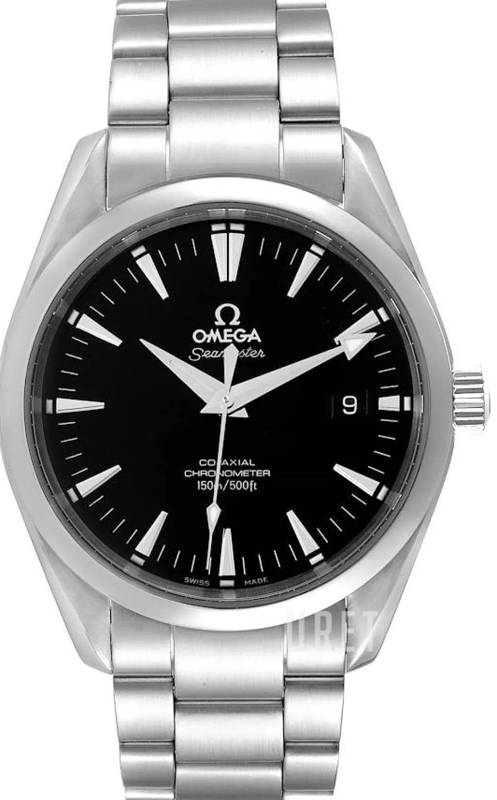 Seamaster Aqua Terra Svart/Stål Ø38 mm