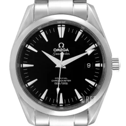 Seamaster Aqua Terra Svart/Stål Ø38 mm