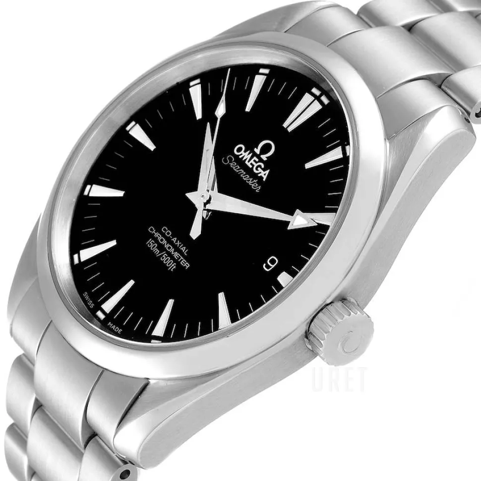 Seamaster Aqua Terra Svart/Stål Ø38 mm