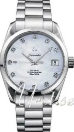 Seamaster Aqua Terra Vit/Stål Ø36 mm