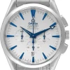 Seamaster Aqua Terra Vit/Stål Ø42 mm