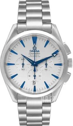 Seamaster Aqua Terra Vit/Stål Ø42 mm