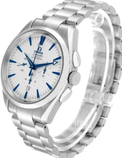 Seamaster Aqua Terra Vit/Stål Ø42 mm