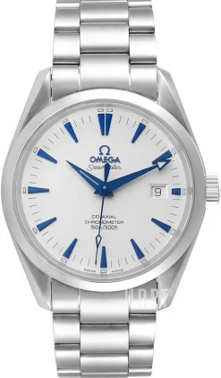 Seamaster Aqua Terra Vit/Stål Ø39 mm