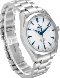 Seamaster Aqua Terra Vit/Stål Ø39 mm