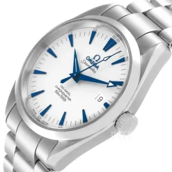 Seamaster Aqua Terra Vit/Stål Ø39 mm
