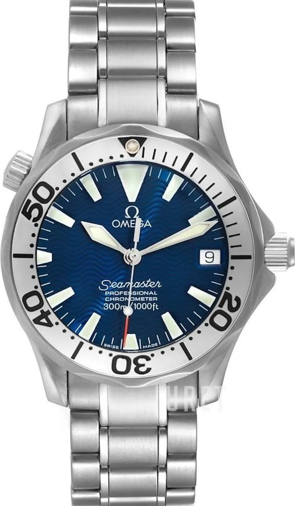 Seamaster Diver Blå/Stål Ø36 mm