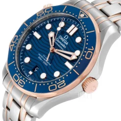 Seamaster Diver 300M Blå/18 karat roséguld Ø42 mm