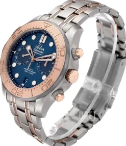 Seamaster Diver 300M Blå/18 karat roséguld Ø44 mm