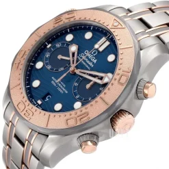 Seamaster Diver 300M Blå/18 karat roséguld Ø44 mm