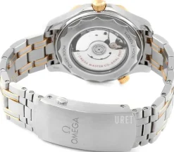 Seamaster Diver 300m Blå/18 karat gult guld Ø42 mm