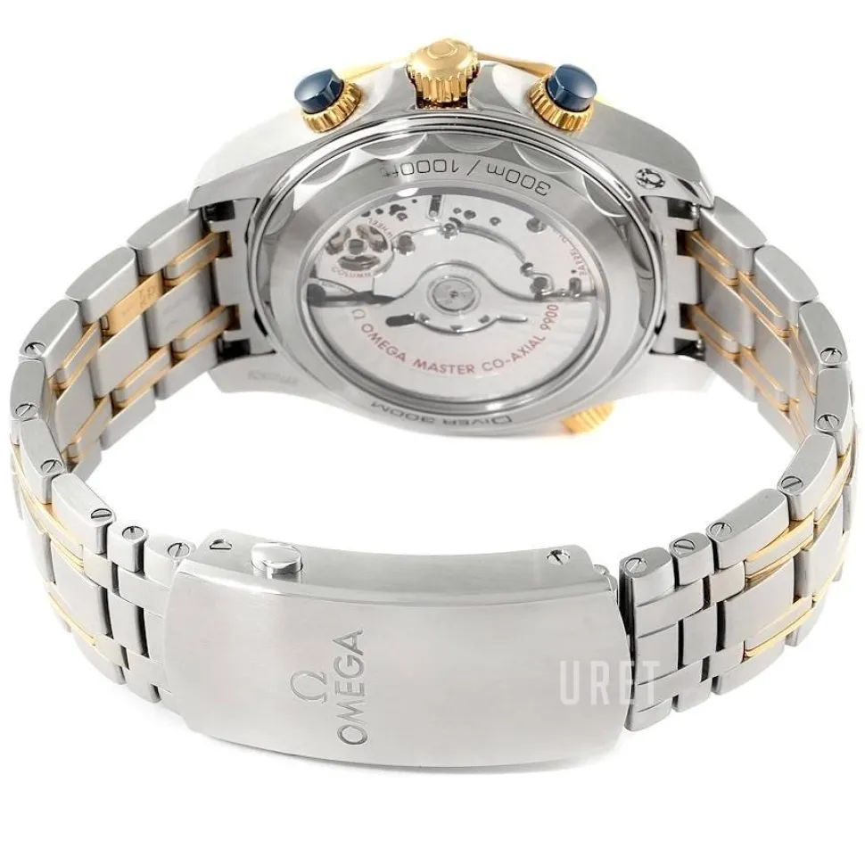 Seamaster Diver 300M Blå/18 karat gult guld Ø44 mm