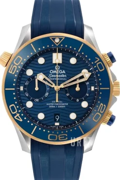 Seamaster Diver 300M Blå/Gummi Ø44 mm