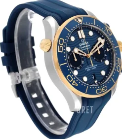 Seamaster Diver 300M Blå/Gummi Ø44 mm