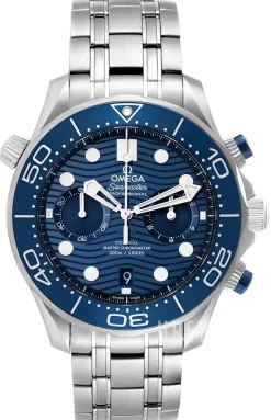 Seamaster Diver 300M Blå/Stål Ø44 mm