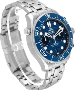 Seamaster Diver 300M Blå/Stål Ø44 mm